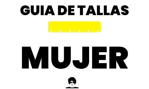guia tallas mujer